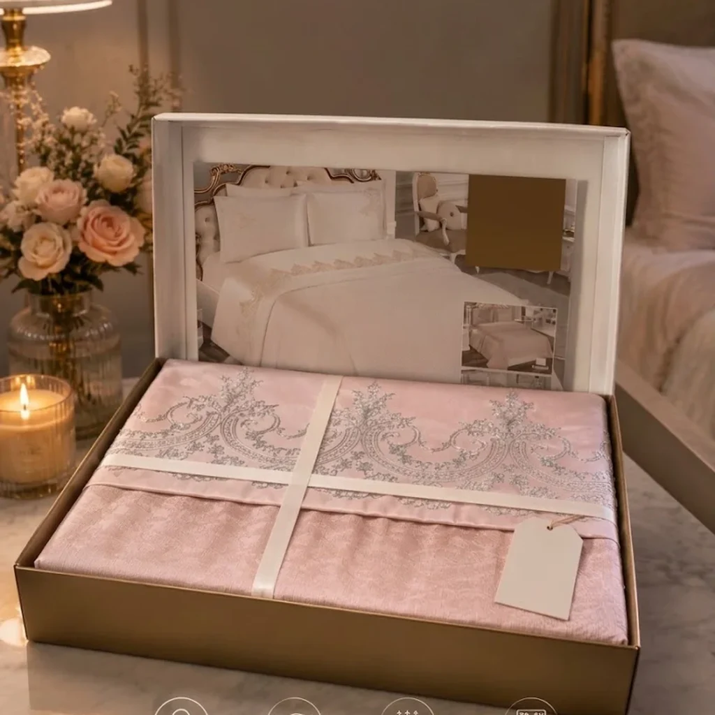 Parure de lit Selin 6 pièces